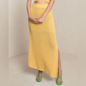 ALC Caleb‎ Crochet Skirt in Sunray Small
